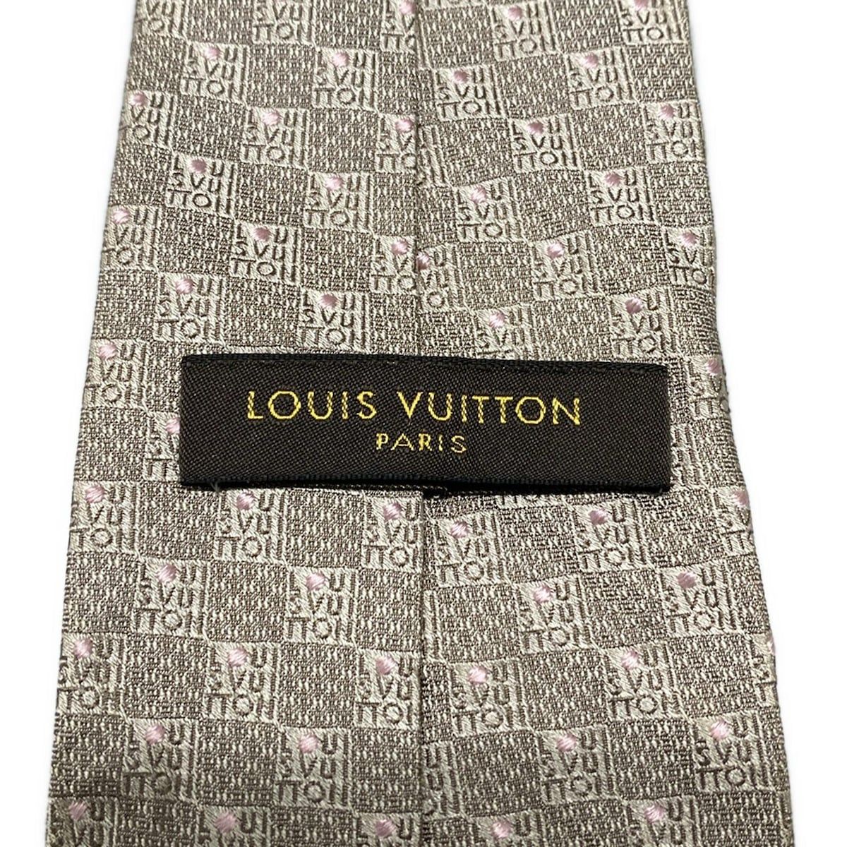 LOUIS VUITTON(ルイヴィトン) ネクタイ メンズ - ベージュ