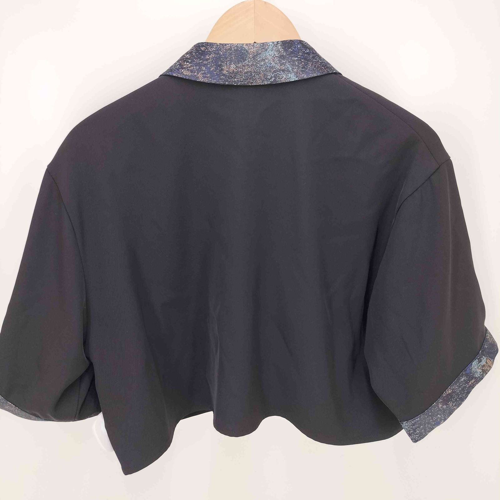 ハレ HARE 25SS ジャガードキリカエショートシャツ レディース
