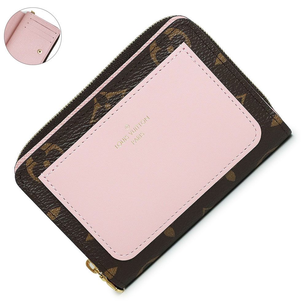 ルイ ヴィトン ポルトフォイユ ルー 二つ折り財布 モノグラム カーフ  