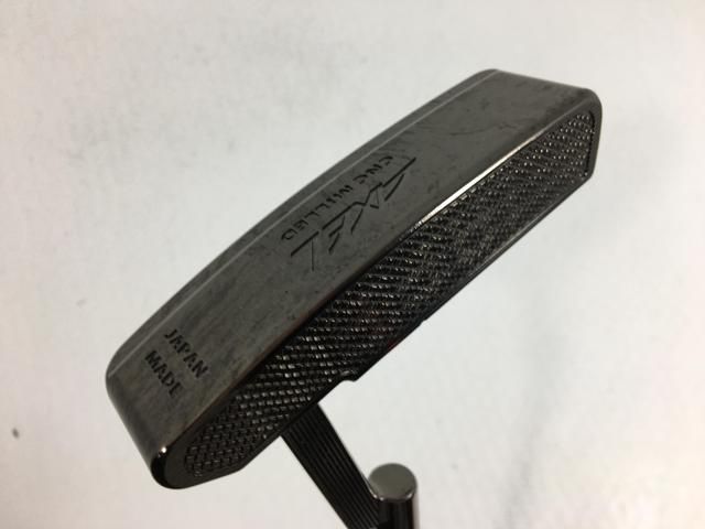 【中古ゴルフクラブ】ツルヤゴルフ アクセル CNC ミルド パター オリジナルスチール パター【14日間返品OK】