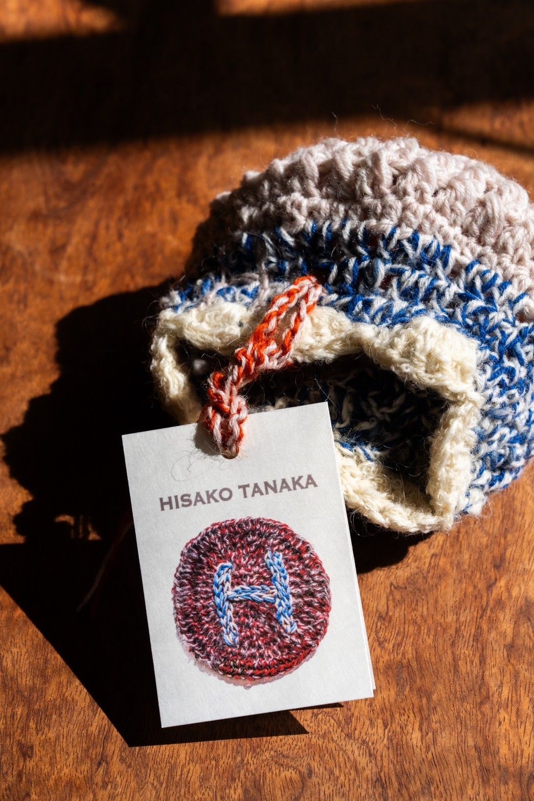  HISAKO TANAKA ぱっぱっぱ 新生児用ニットキャップ ニット帽 出産祝い ギフトラッピング込み ニット帽 ビーニー 帽子