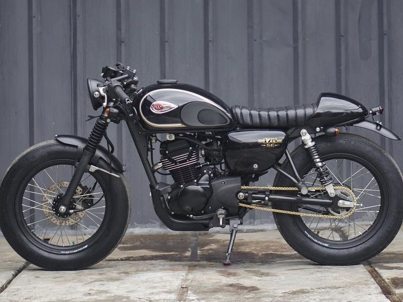 CUSTOMKIT W175 カフェレーサーシートカウル - メルカリ