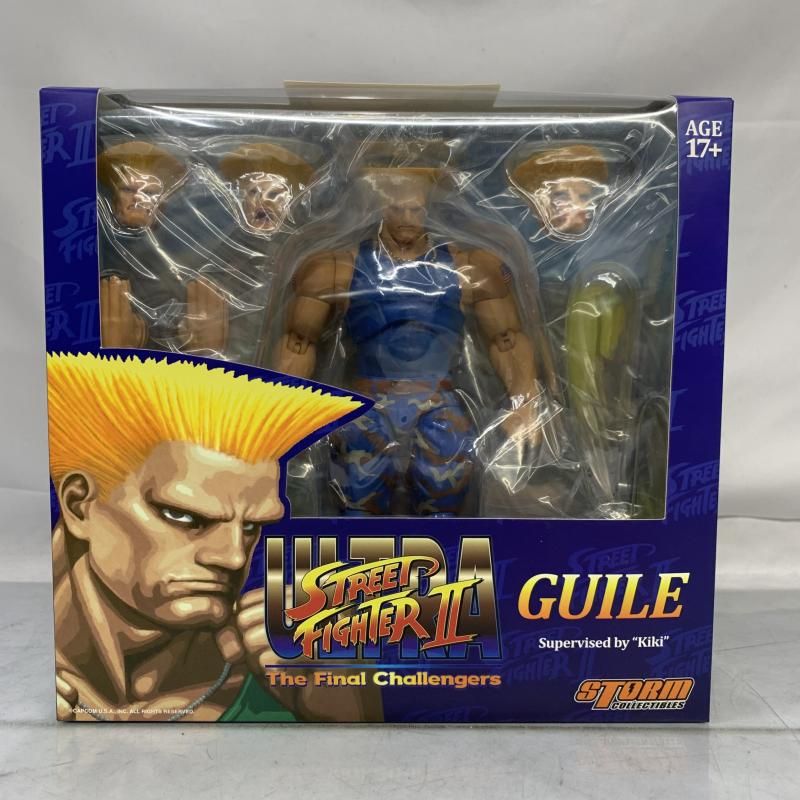 新品 ストームコレクティブルズ　ストリートファイターⅡ　ガイル 新品 ストームコレクティブルズ ストリートファイターⅡ ガイル GUILE