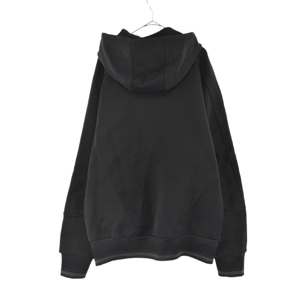 Y-3 (ワイスリー) LOGO HALF-ZIP HOODIE HM5037 ロゴプリント ハーフ 