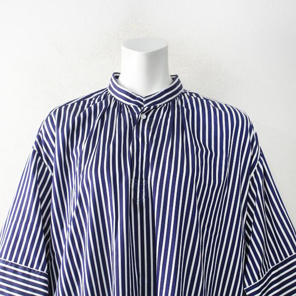 美品 UNION LAUNCH ユニオンランチ ストライプシャツドレス F