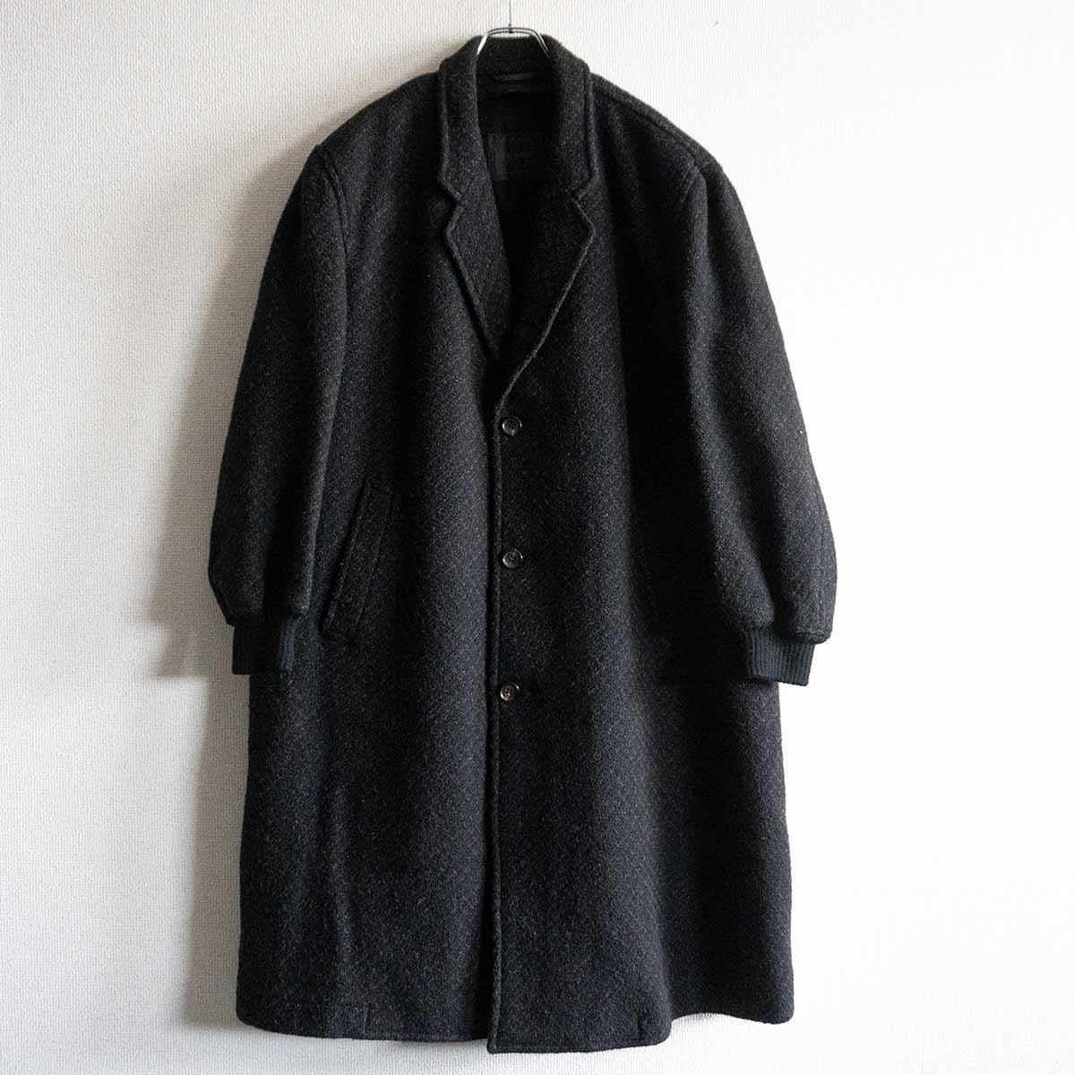 コムデギャルソン チェスターコート　ヴィンテージ デカオム/80年代】COMME des GARCONS HOMME【80s ツイード チェスター