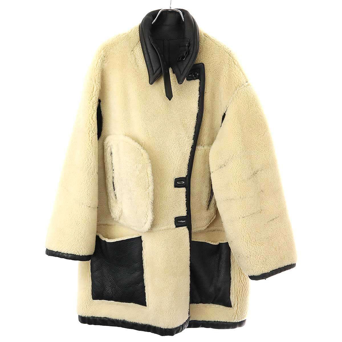 YOKE ヨーク 22AW REVERSIBLE MOUTON RANCH COAT リバーシブルムートン  