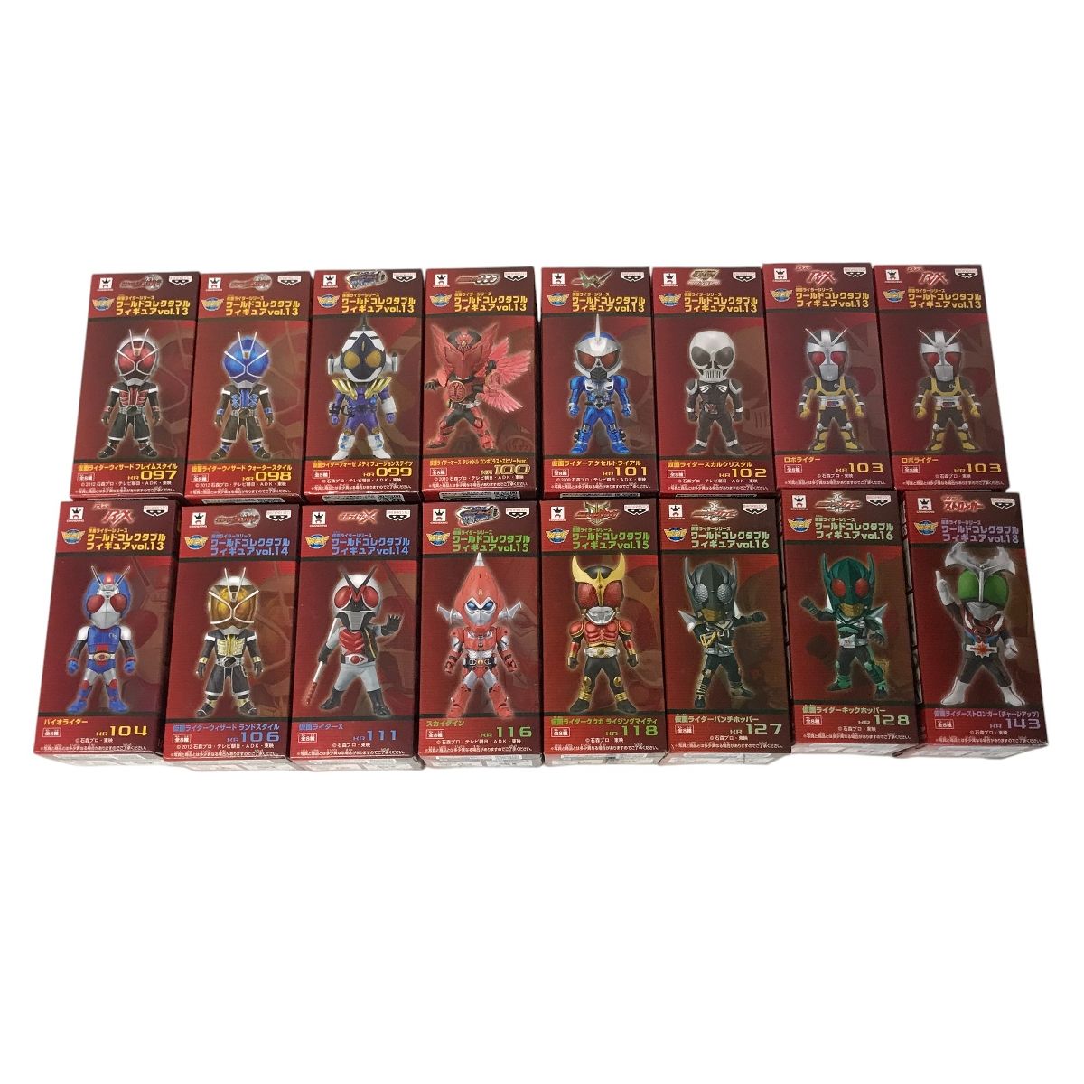 ワーコレ 仮面ライダー   116個まとめ売り ワーコレ 仮面ライダー 116個まとめ売り