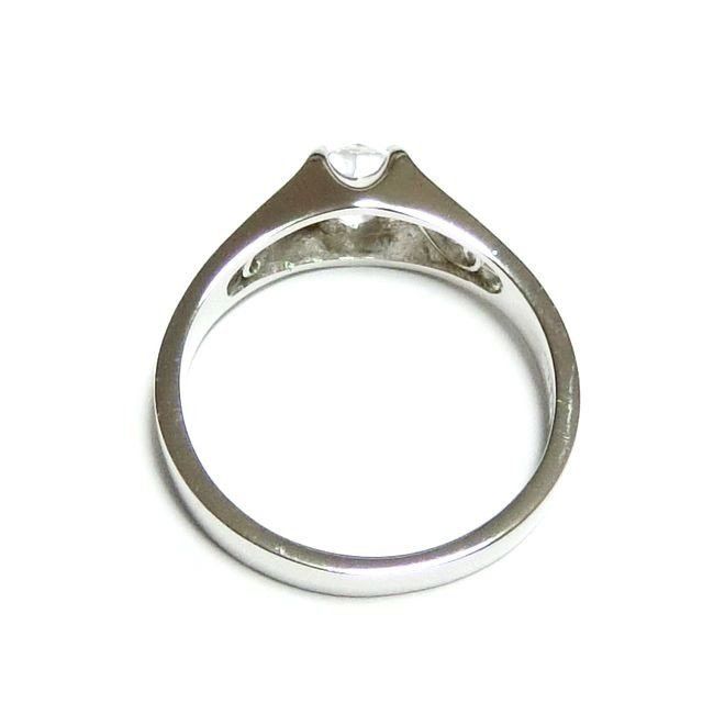 アールヌーボー スワロフスキークリスタル シルバーリング 指輪