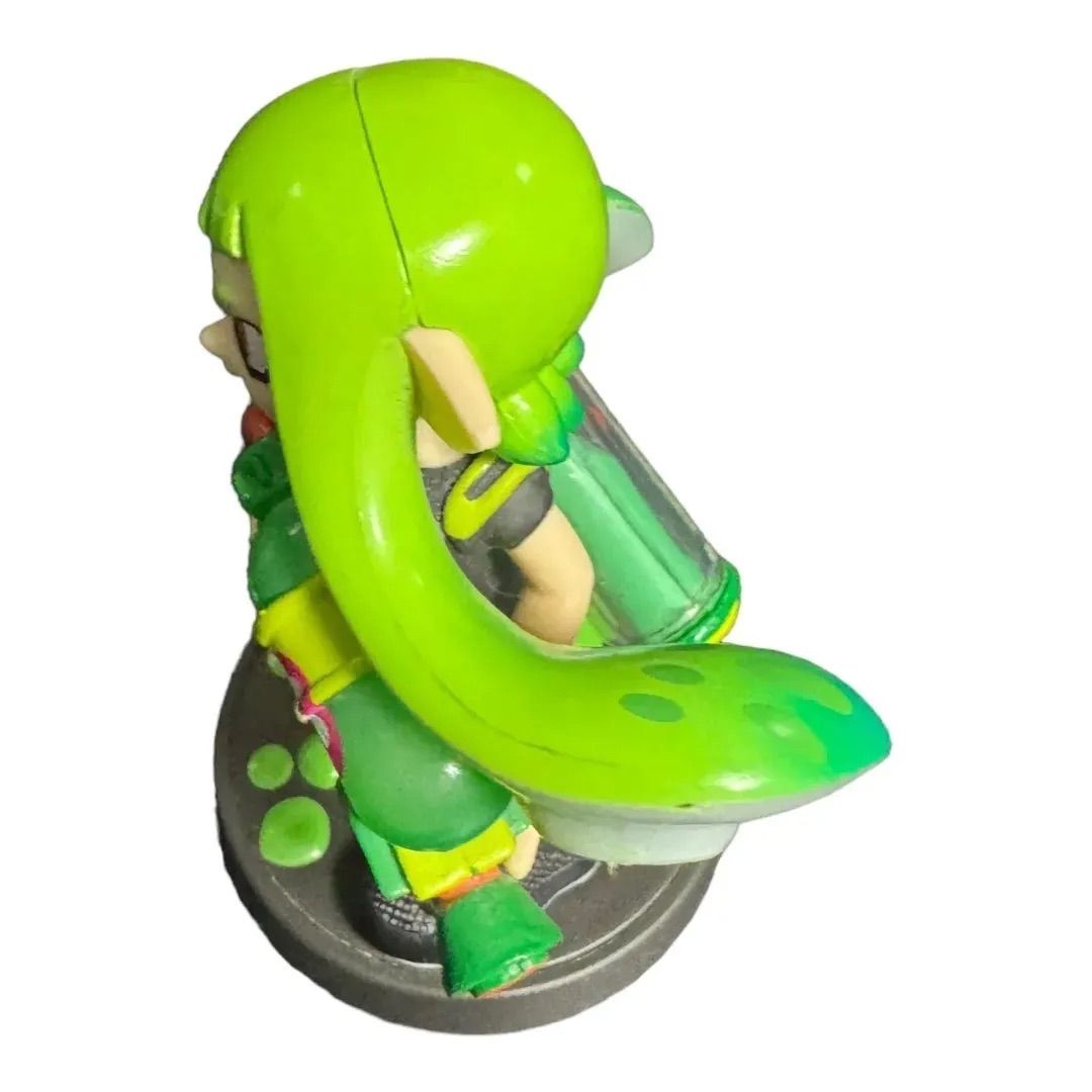 美品】amiibo ガール【ライムグリーン】 (スプラトゥーン