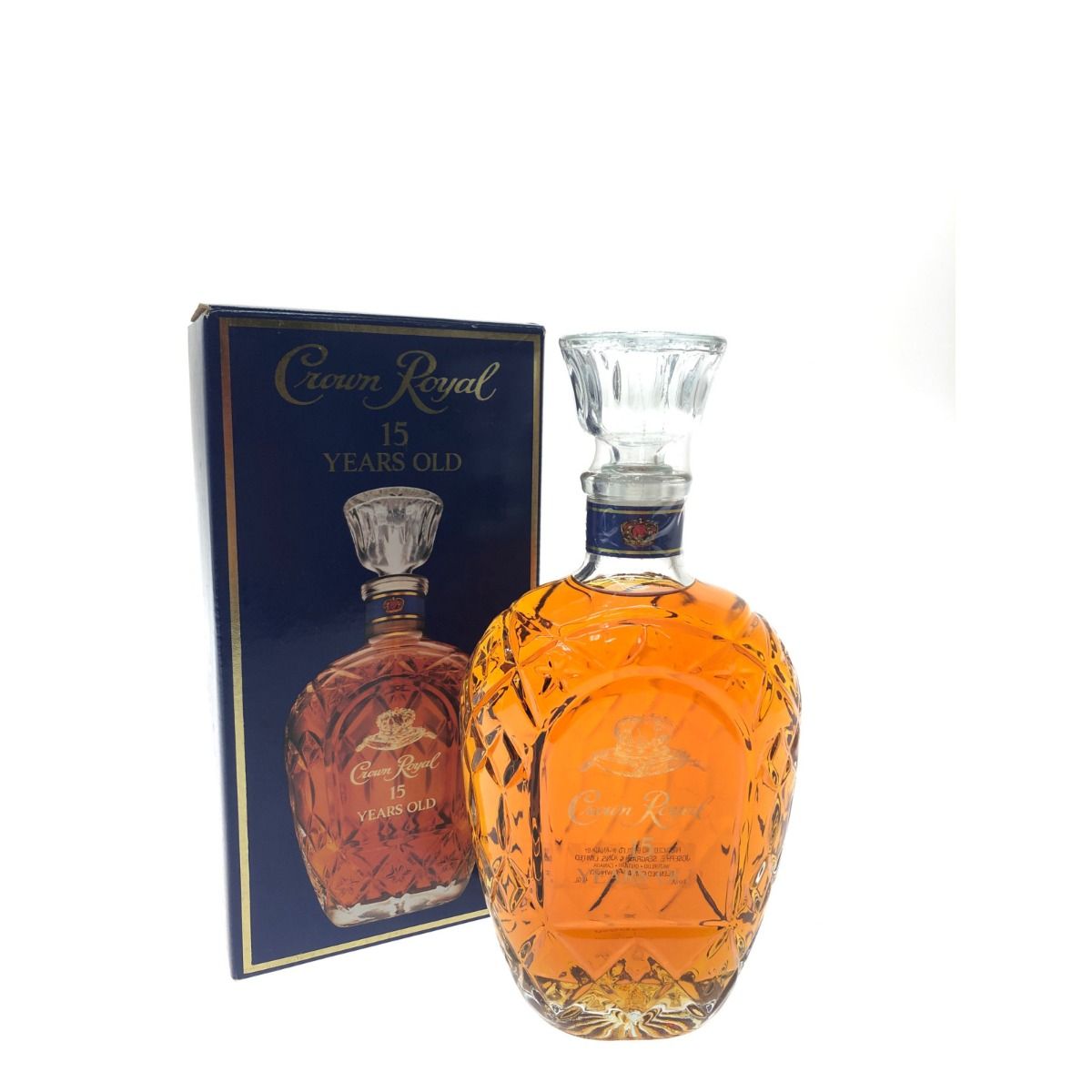 CrownRoyal 15年 □8246‐4 箱有 クラウンロイヤル15年 クラウンローヤル 15