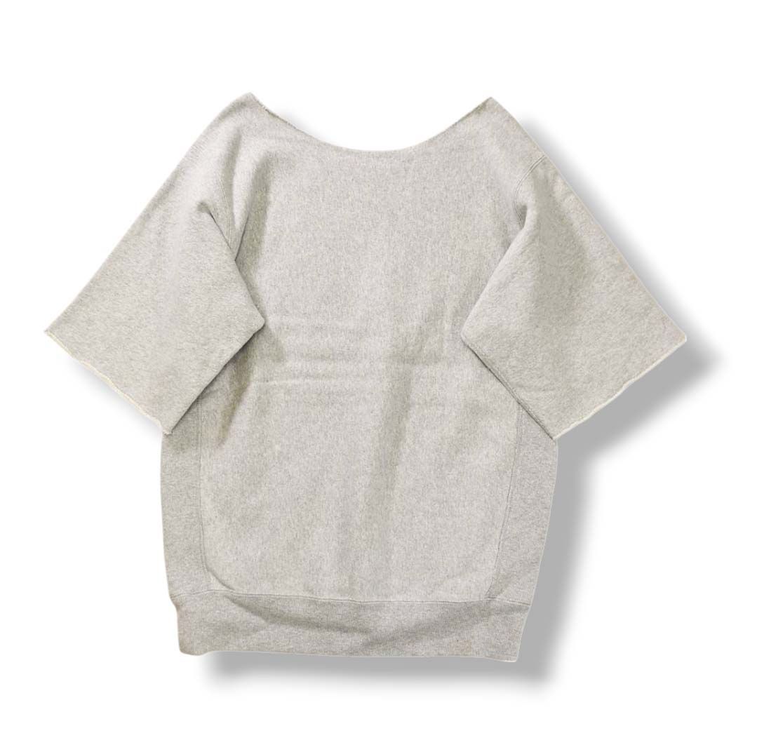 ロデオクラウンズ RODEO CROWNS 半袖 リバースウィーブ REVERSE WEAVE カットオフ 加工 カレッジ ロゴ プリント スウェット トレーナー FREE レディース ♪ ロデオクラウンズ RODEO CROWNS 半袖 リバースウィーブ REVERSE