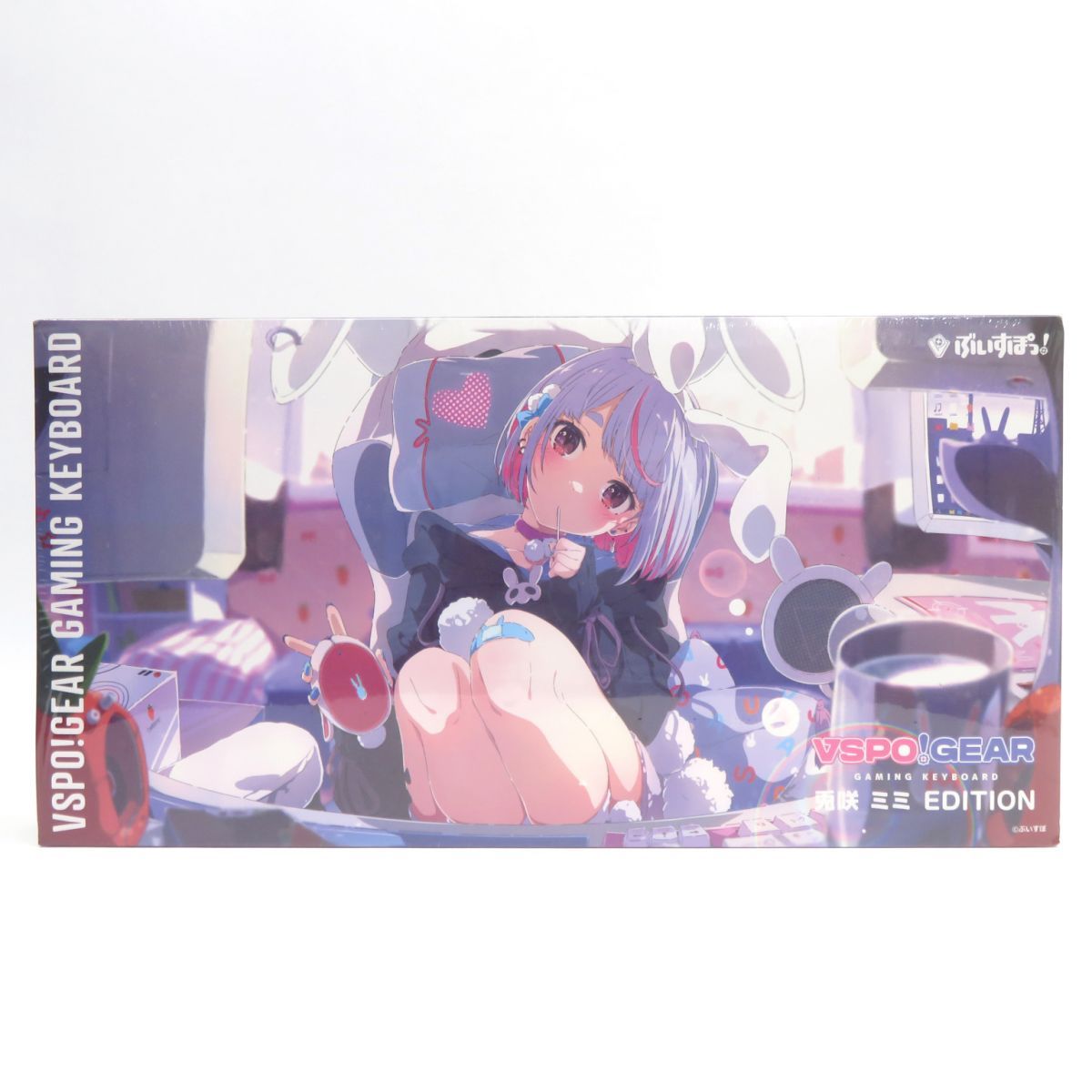 【新品・未使用品】兎咲ミミ ぶいすぽ VSPO!GEAR ゲーミングキーボード 414BQhWlzRL.jpg