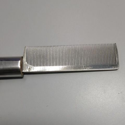 S11□筆櫛 筆くし大 8.5cm+筆固め用糊付□書道用品 ネイル