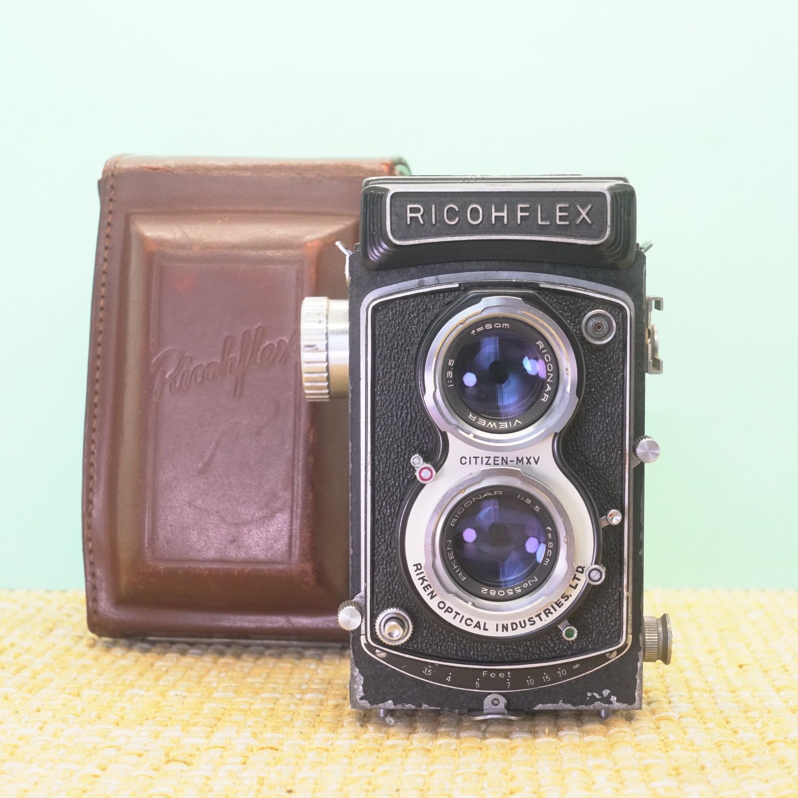 完動品◎RICOHFLEX NEW DIA 二眼レフ フィルムカメラ #684