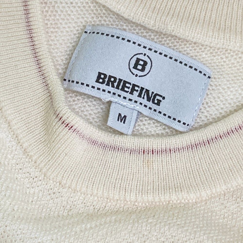 サイズ：M BRIEFING GOLF ブリーフィング 2024年モデル ウール ニットセーター  ホワイト系 [240101421961] ゴルフウェア レディース ストスト 楽天市場】【セール対象】 ブリーフィング ゴルフ クルーネック
