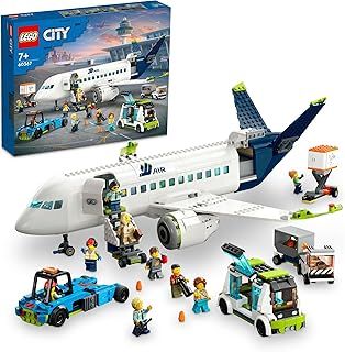 レゴ LEGO シティ 旅客機 おもちゃ 玩具 誕生日 プレゼント ブロック 男の子 女の子 子供 7歳 8歳 9歳 小学生 街づくり 乗り物 車 ミニカー 60367