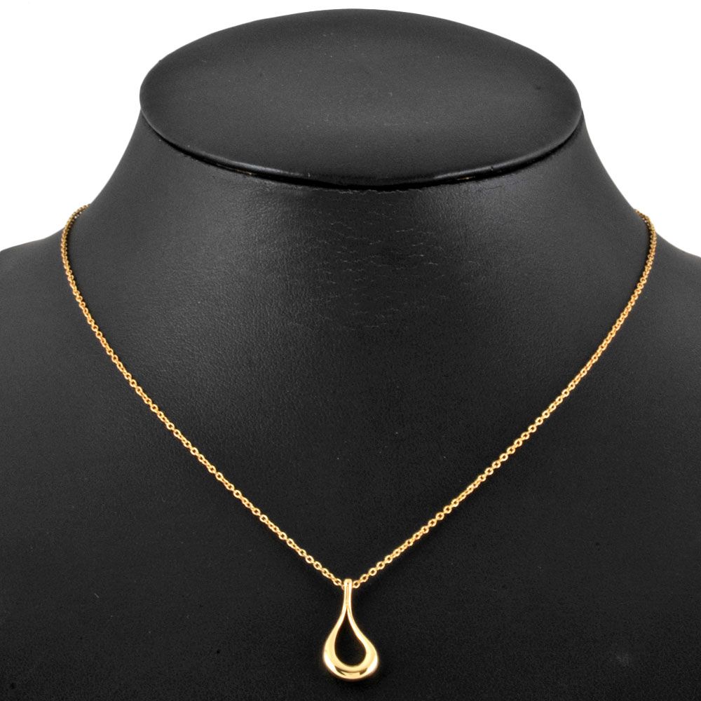 ティファニー Tiffany&Co. オープン ティアドロップ ネックレス