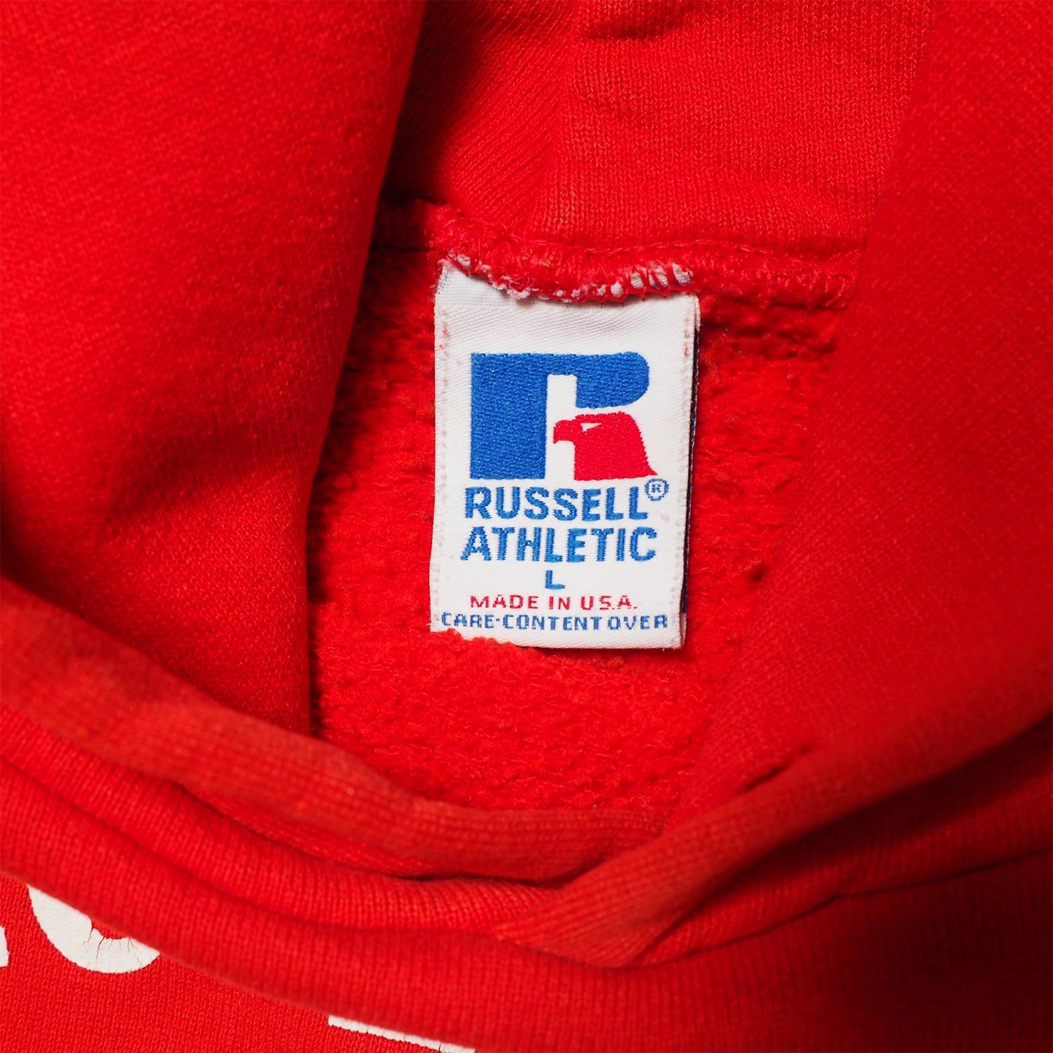 00年代 RUSSELL ATHLETIC ラッセル スウェットパーカー カレッジ