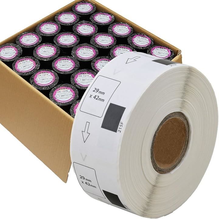 互換ラベルLabo 互換 DK-1215 ブラザー 50ロールセット brother QL-700 QL-800 QL-820NWB 等に 50ロール