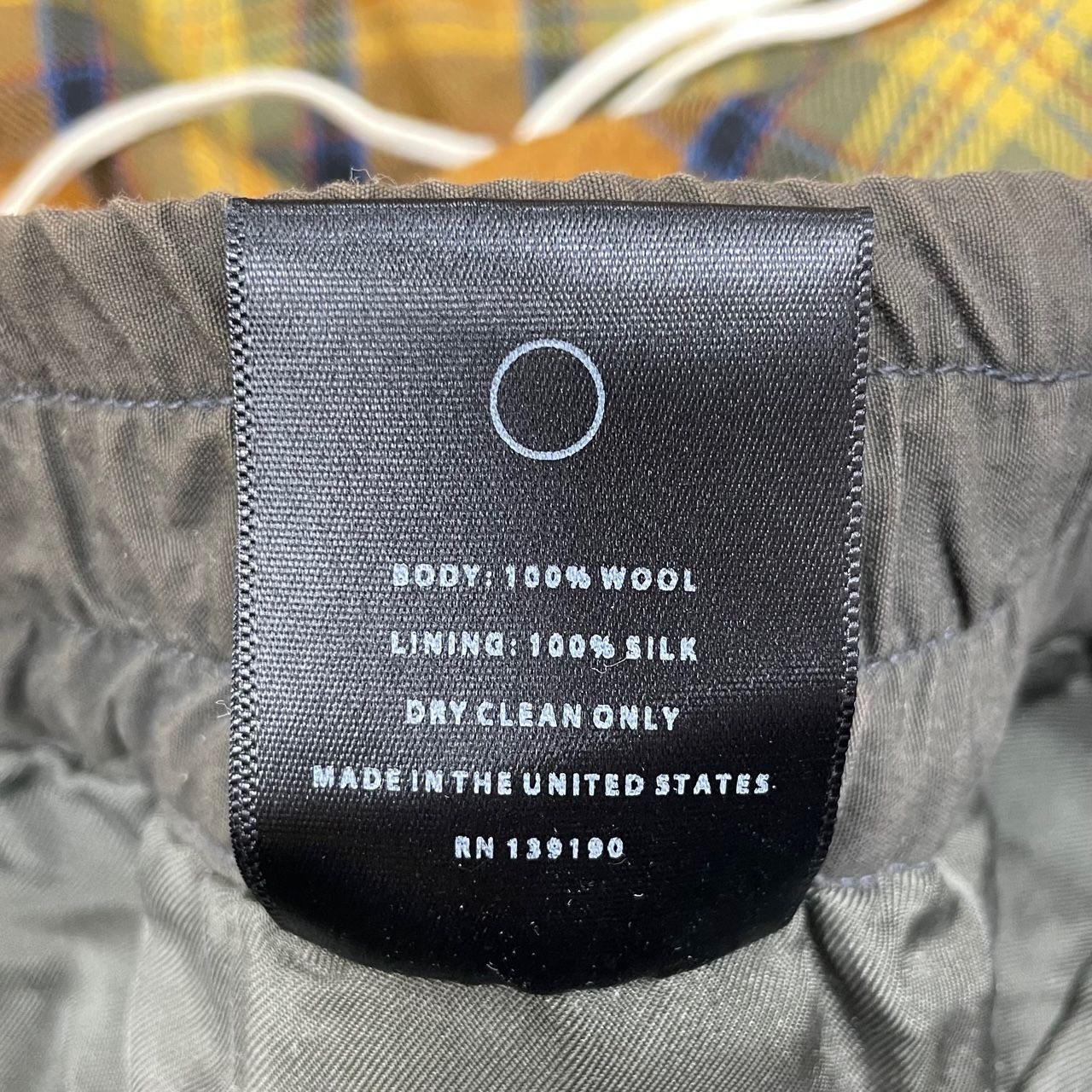 FEAR OF GOD 16AW FOURTH COLLECTION タータン チェック スカート 