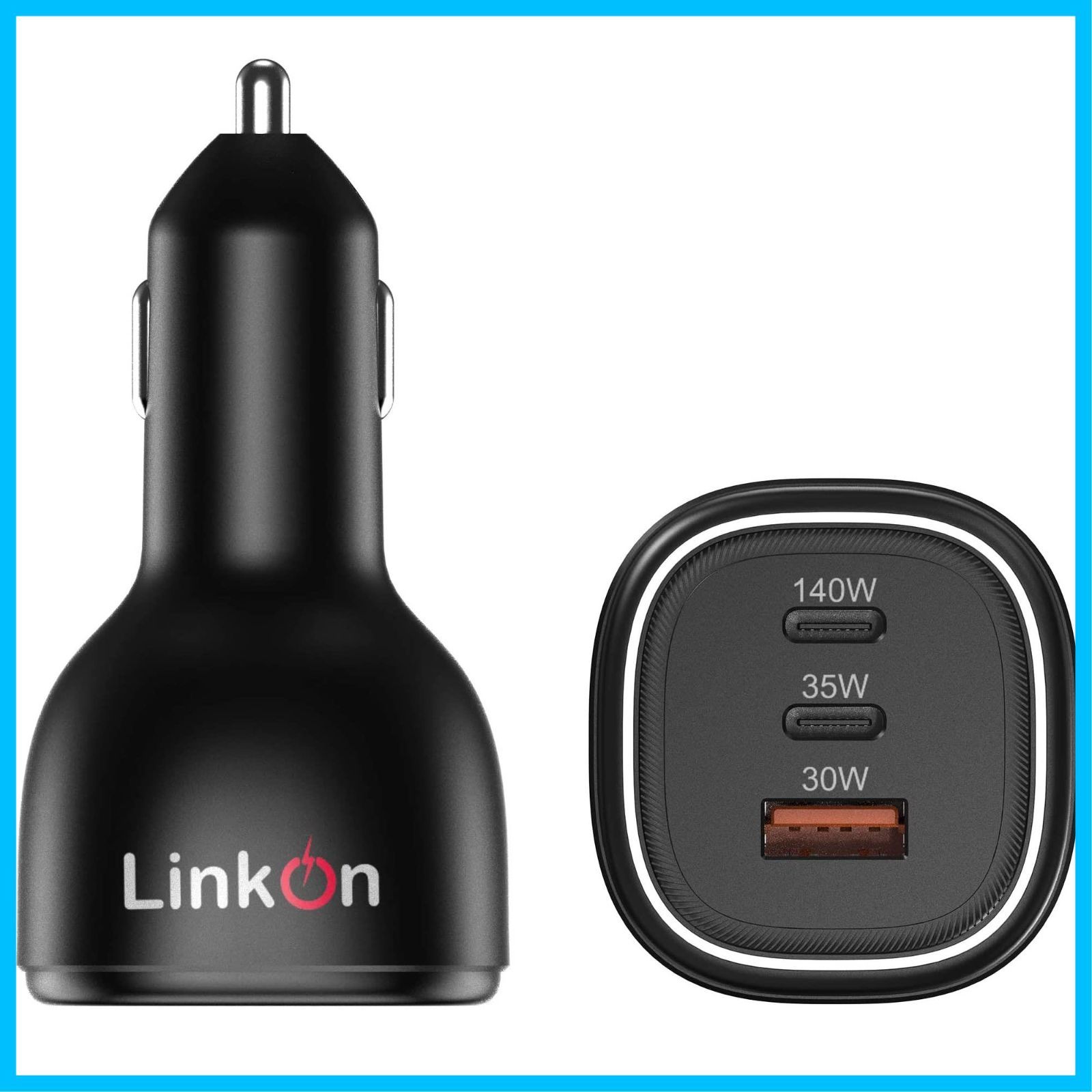 【人気商品】Apple Samsung Dell HP 7i 対応 7 Legion Lenovo 2021 16インチ Pro MacBook 搭載 UAB-A QC3.0 30W および USB-C PD3.1 140W カーチャージャー 165W Lin