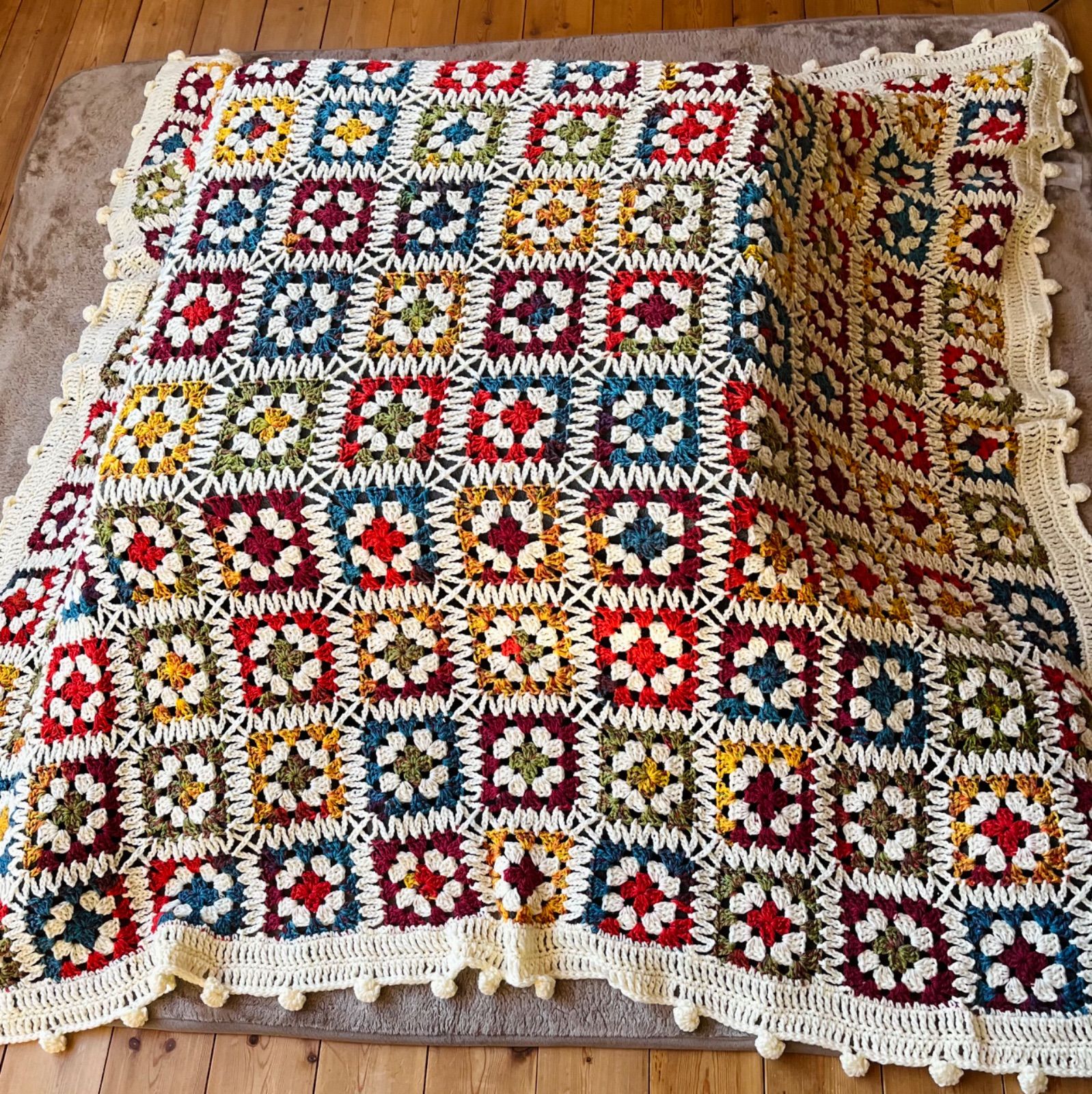 こたつカバー☆マルチカバー☆ハンドメイド ハンドメイド こたつカバー正方形 こたつカバー マルチカバー