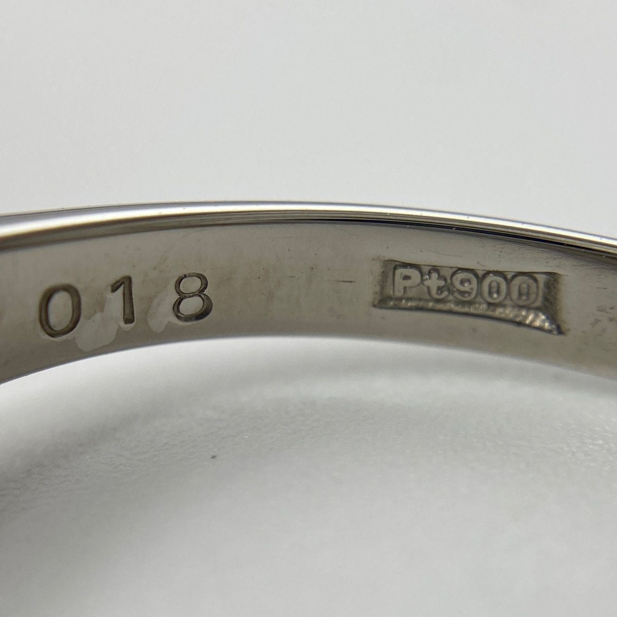 在庫一掃】 ダイヤモンド デザインリング 15.5号 Pt900 【中古