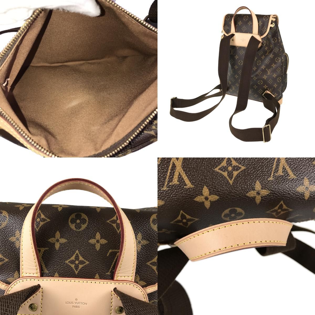 ルイ・ヴィトン LOUIS VUITTON モノグラム サック アド ボスフォール M40107 PVC リュック バックパック ski【中古】