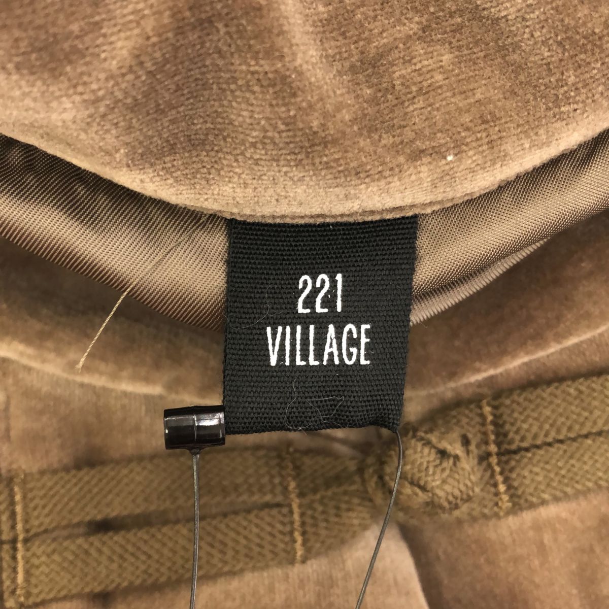 221VILLAGE JOURNAL STANDARD LUXE 221ヴィレッジ ジャーナルスタンダードラックス 21/AW VJK-CHINA-1 PADDED  CHINA JACKET 中綿チャイナジャケット 3 ブラウン - メルカリ