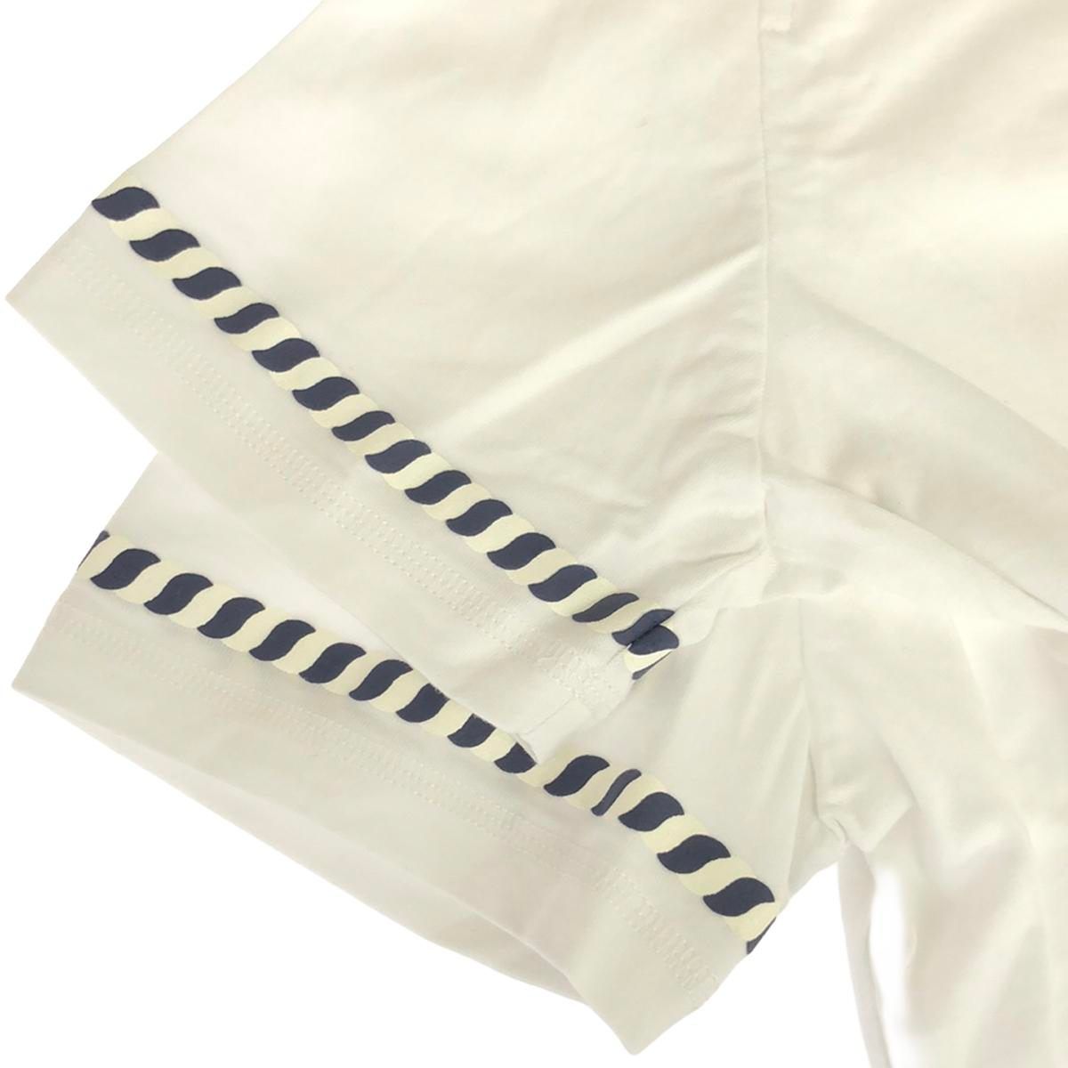 HERMES エルメス 23SS カルトゥッシュ モックネックTシャツ 3E4621DL
