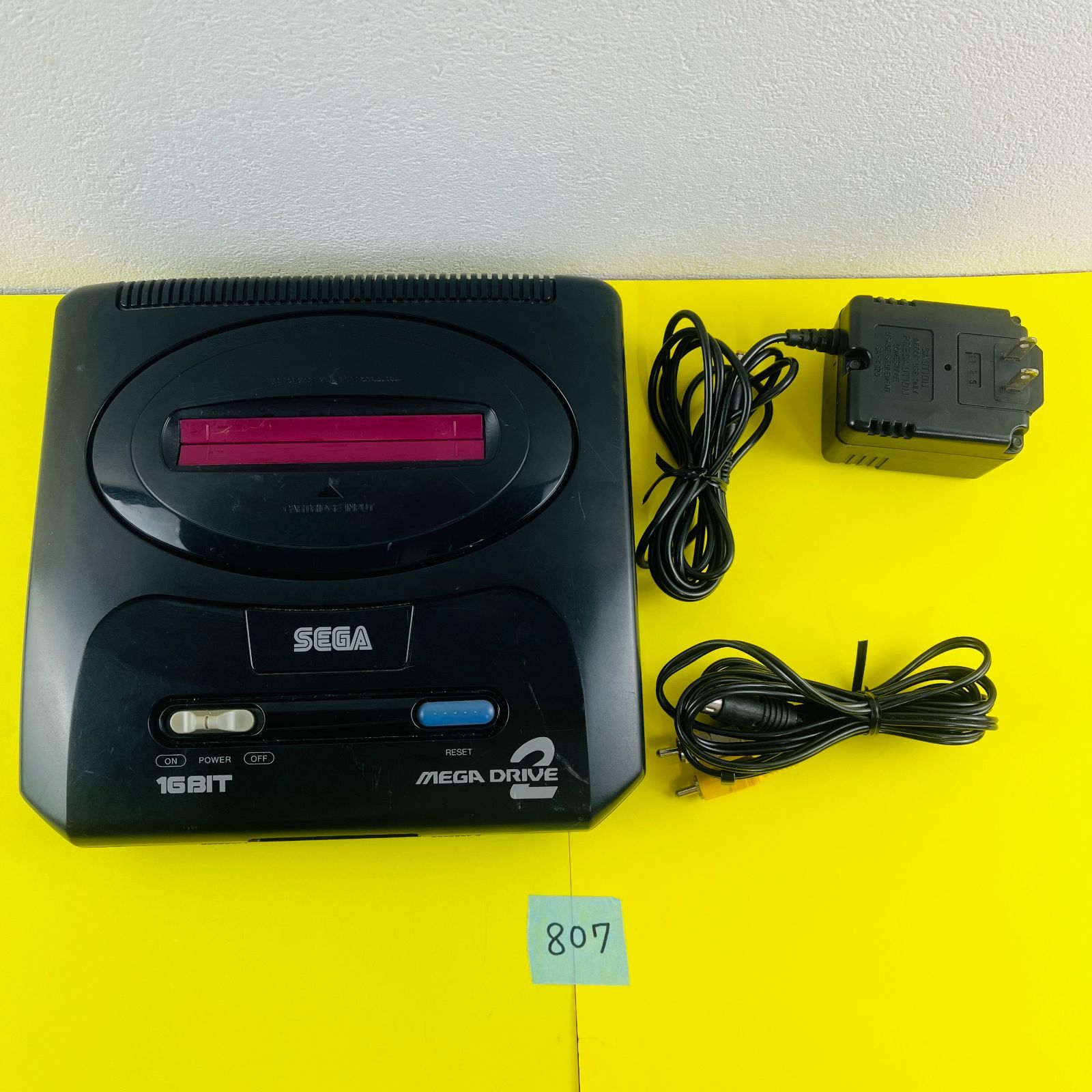 ◇807【動作OK】SEGA MEGADRIVE2 メガドライブ2 MD2 本体 HAA-2502 コントローラ欠品 ソフト起動OK ケーブル付属  セガ レトロゲーム - メルカリ