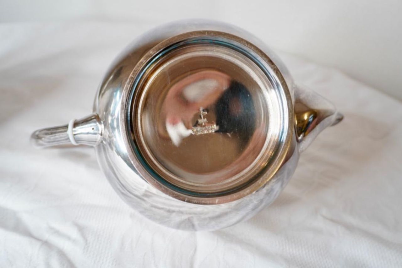 イギリス製 シルバープレート ティー&コーヒー4点セット Walker&hall