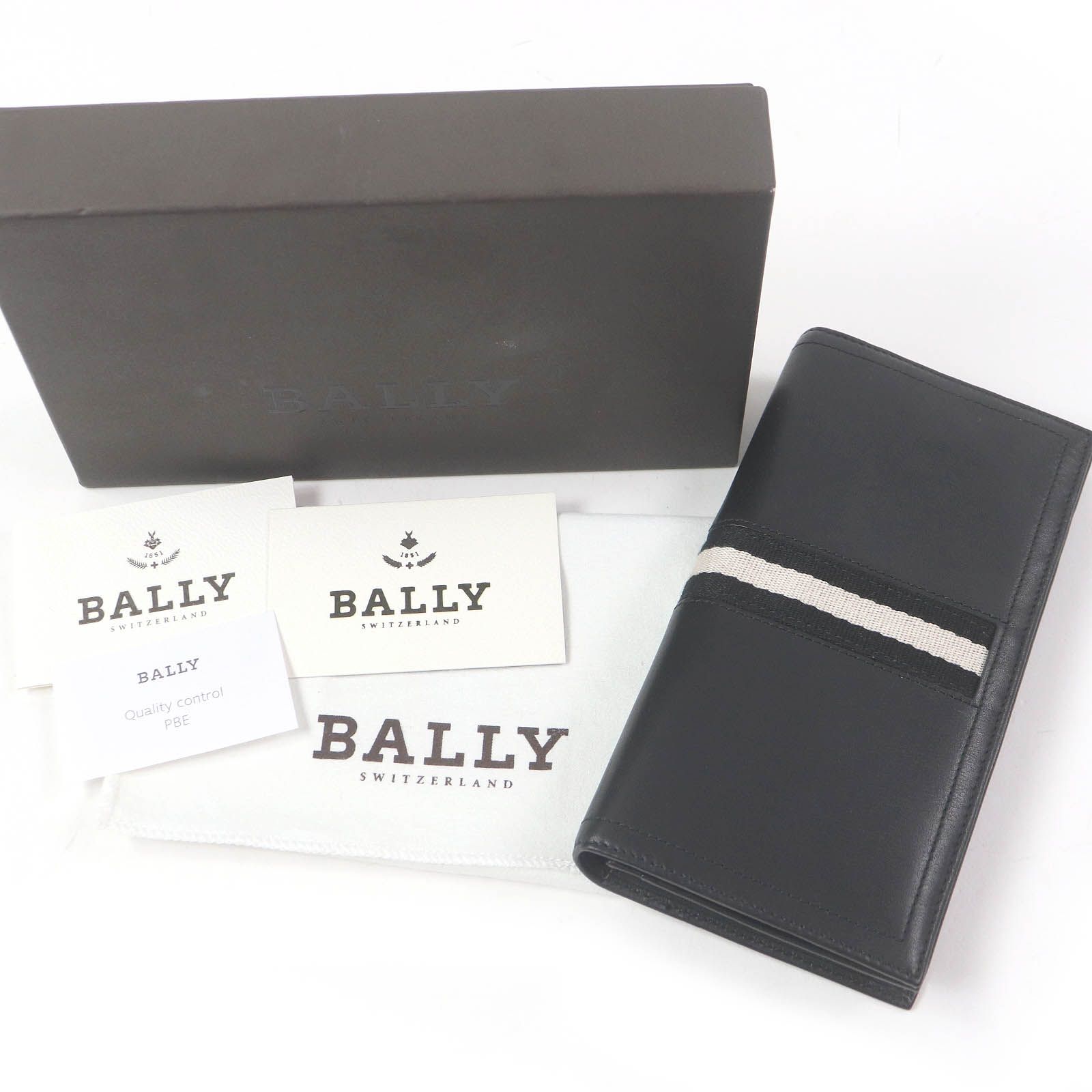 未使用品□BALLY バリー TAIRO-290 トレインスポッティング ストライプ  