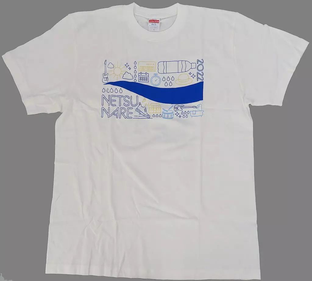 ネツナレ 初音ミク プロジェクトセカイ キャンペーン Tシャツ キャラクターグッズ 【】Tシャツ ロゴ Tシャツ ホワイト Lサイズ