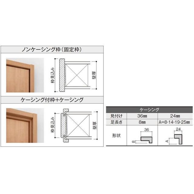 室内ドア ラシッサS 標準ドア LGC ケーシング付枠 05520/0620/06520/0720/0820/0920 ガラス入り 錠付き/錠なし リクシル LIXIL 建具 交換 リフォーム DIY 室内ドア ラシッサS 標準ドア LGC 05520・0620・06520・0720