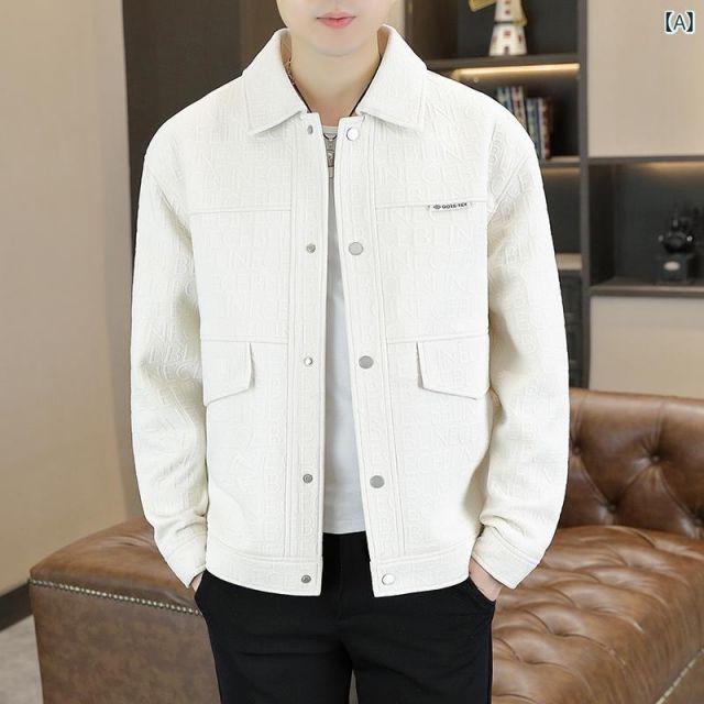 3XL メンズ 服 シンプル ファッション オシャレ 大人 かっこいい 大きいサイズ ストリート 紳士服 秋 シンプル レター ジャケット カジュアル ハイエンド