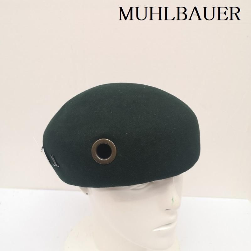 新品タグ付き Muhlbauer ミュールバウアー ベレー帽 MUHLBAUER ミュールバウアー 帽子 ベレー帽 22AW フェルト