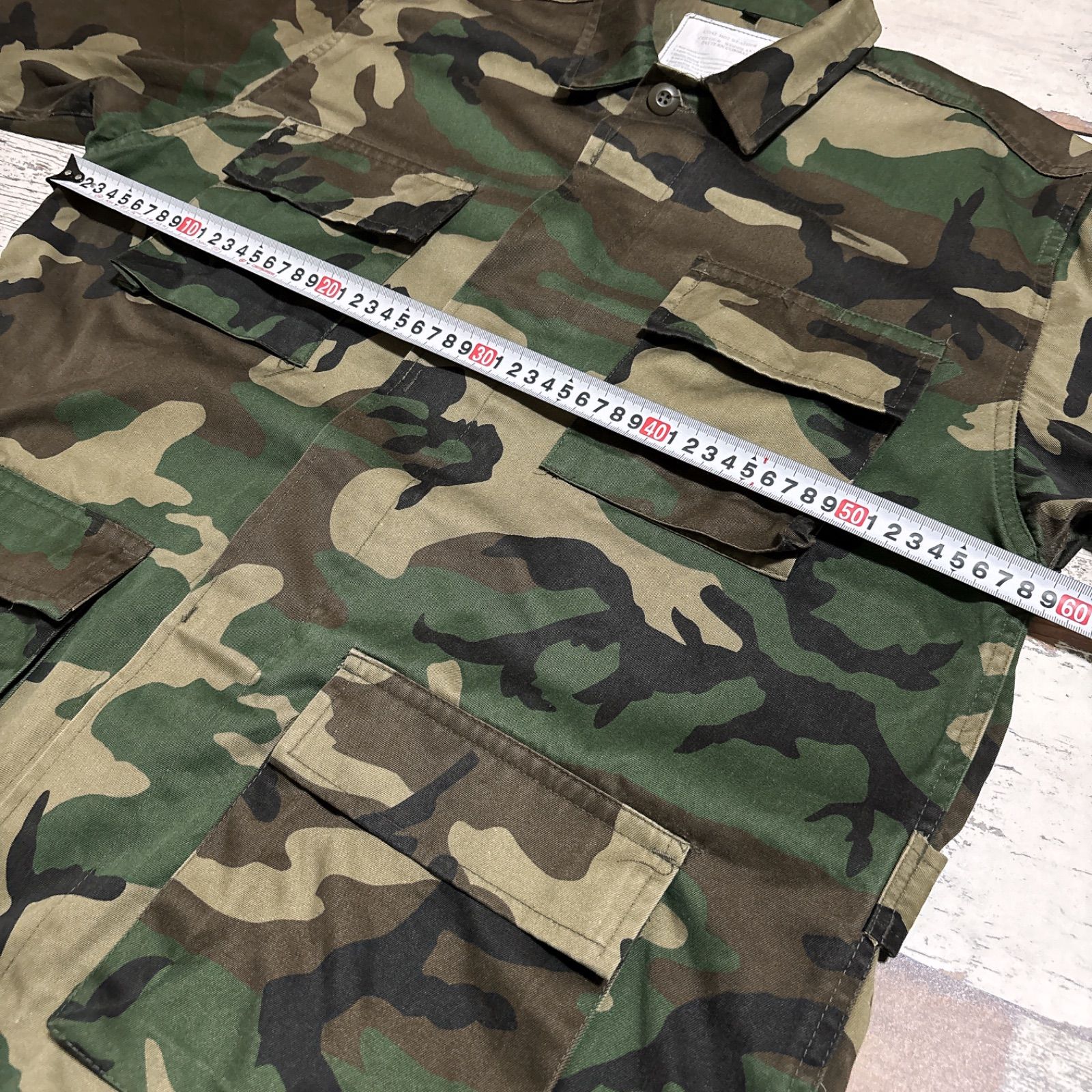 US ARMY MIL-TECフィールドジャケット 迷彩 カモ柄 ミリタリー 