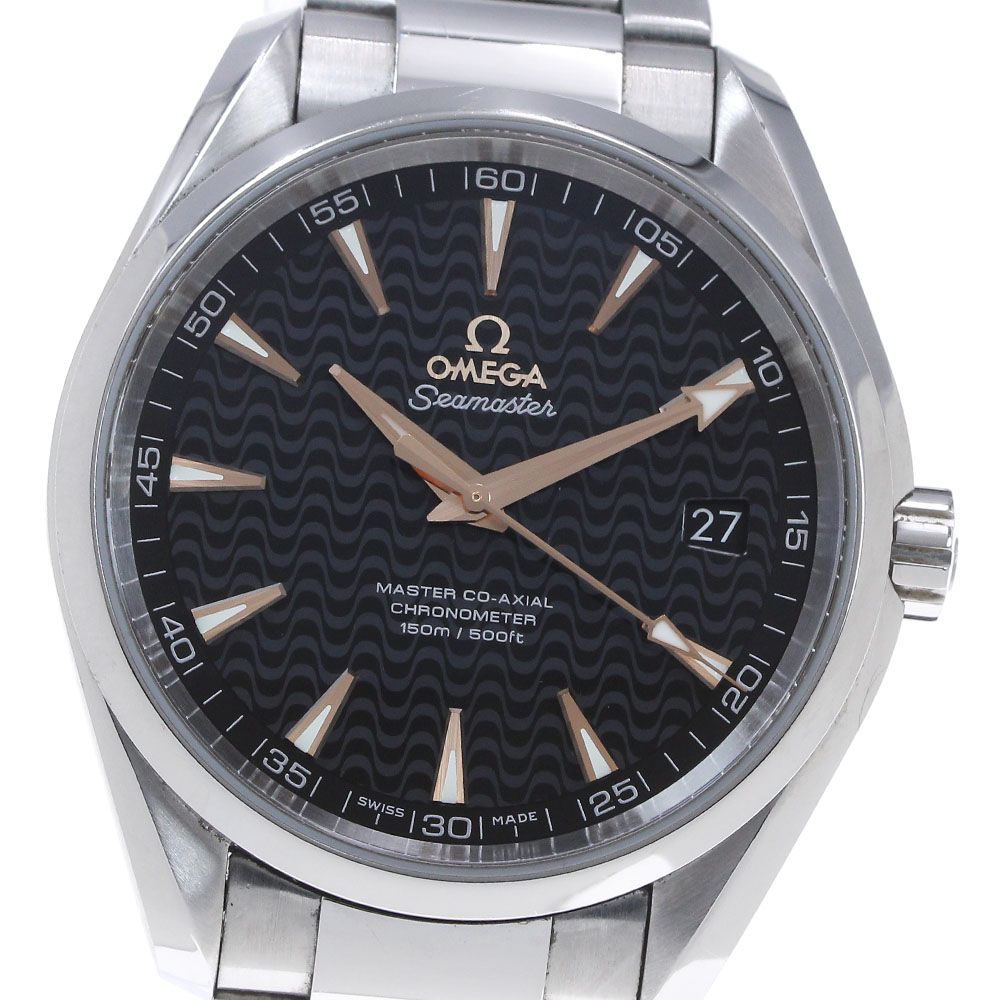 オメガ OMEGA 231.10.42.21.01.006 シーマスター アクアテラ コーアクシャル クロノメーター 自動巻き メンズ保証書付き_866178
