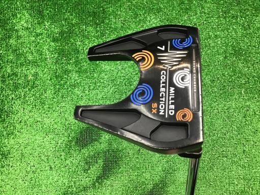  オデッセイ MILLED COLLECTION SX #7 34インチ パター PT スチール (フレックスその他) メンズ 男性用 右利き 右用 Cランク ゴルフクラブ