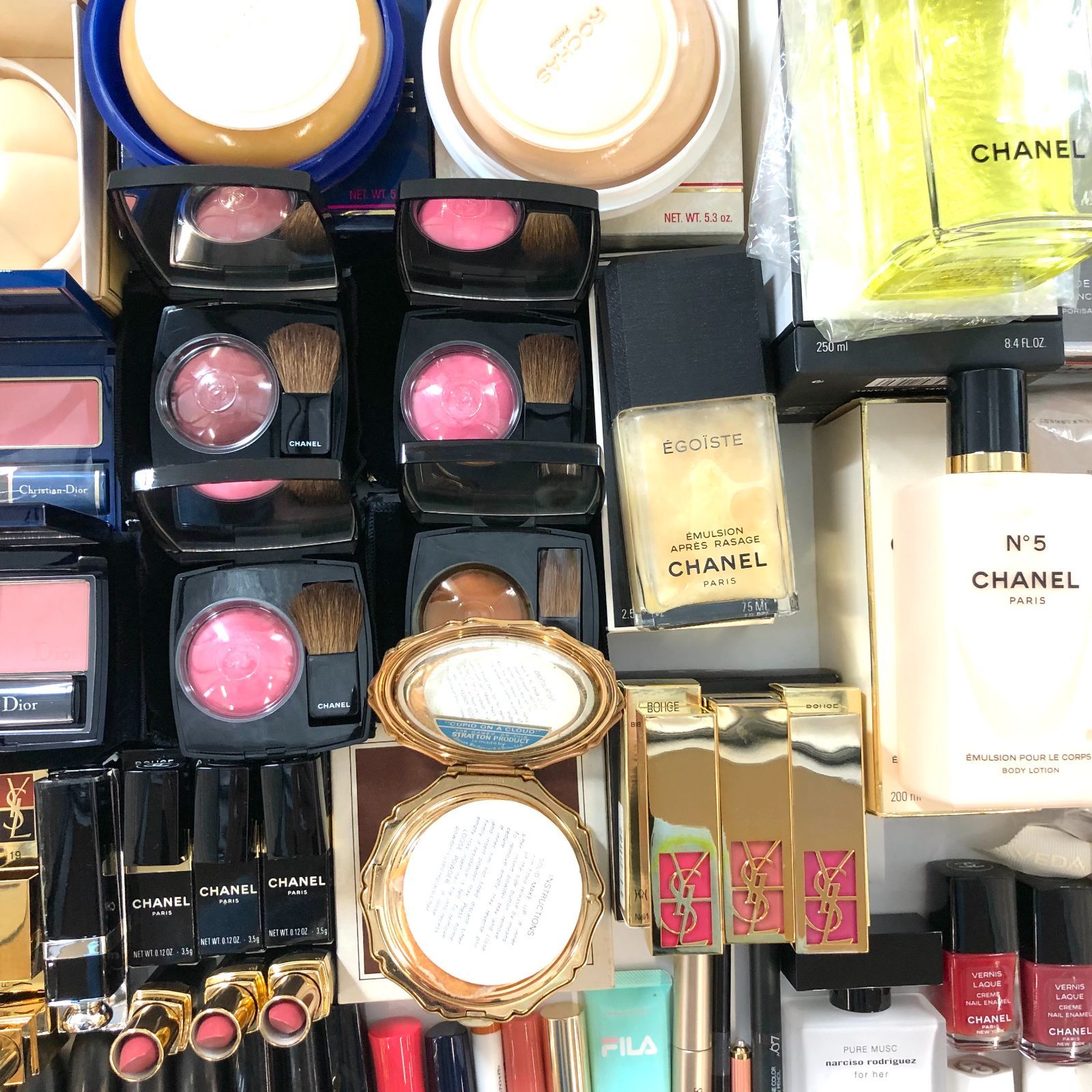 シャネル ディオール イブサンローラン等 コスメ 大量まとめ 80点以上