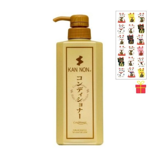100%新品，セール 観音温泉 コンディショナー 700ml【6個セット】【金運招き猫シール1枚付】観音温泉水配合 はちみつ ヘアケア 温泉コスメ リンス・コンディショナー