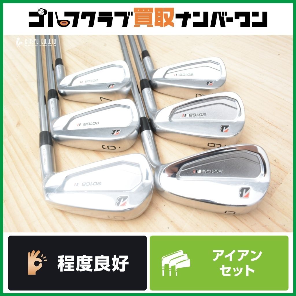 試打のみ ブリジストン 201CB モーダス3 105 S アイアンセット 6本