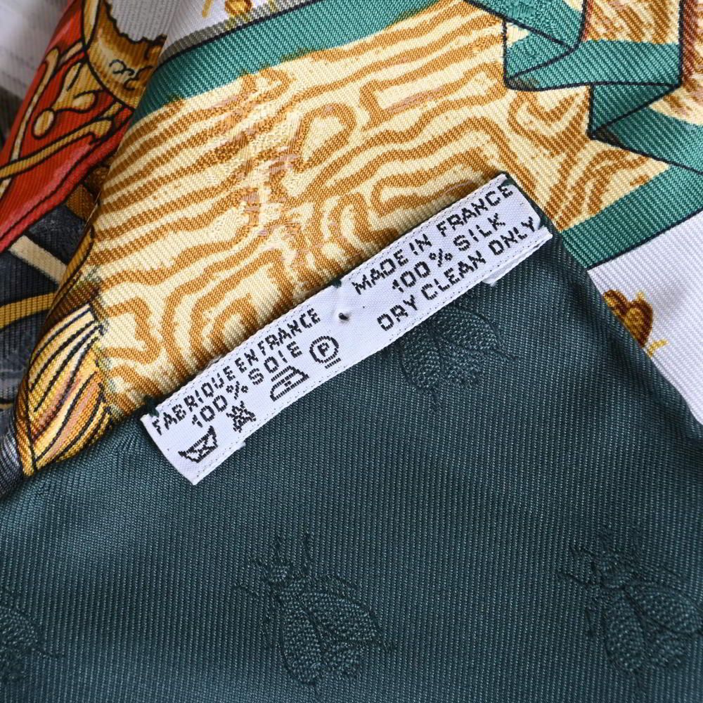 エルメス HERMES/スカーフ カレ90 ナポレオン NAPOLEON 肖像画
