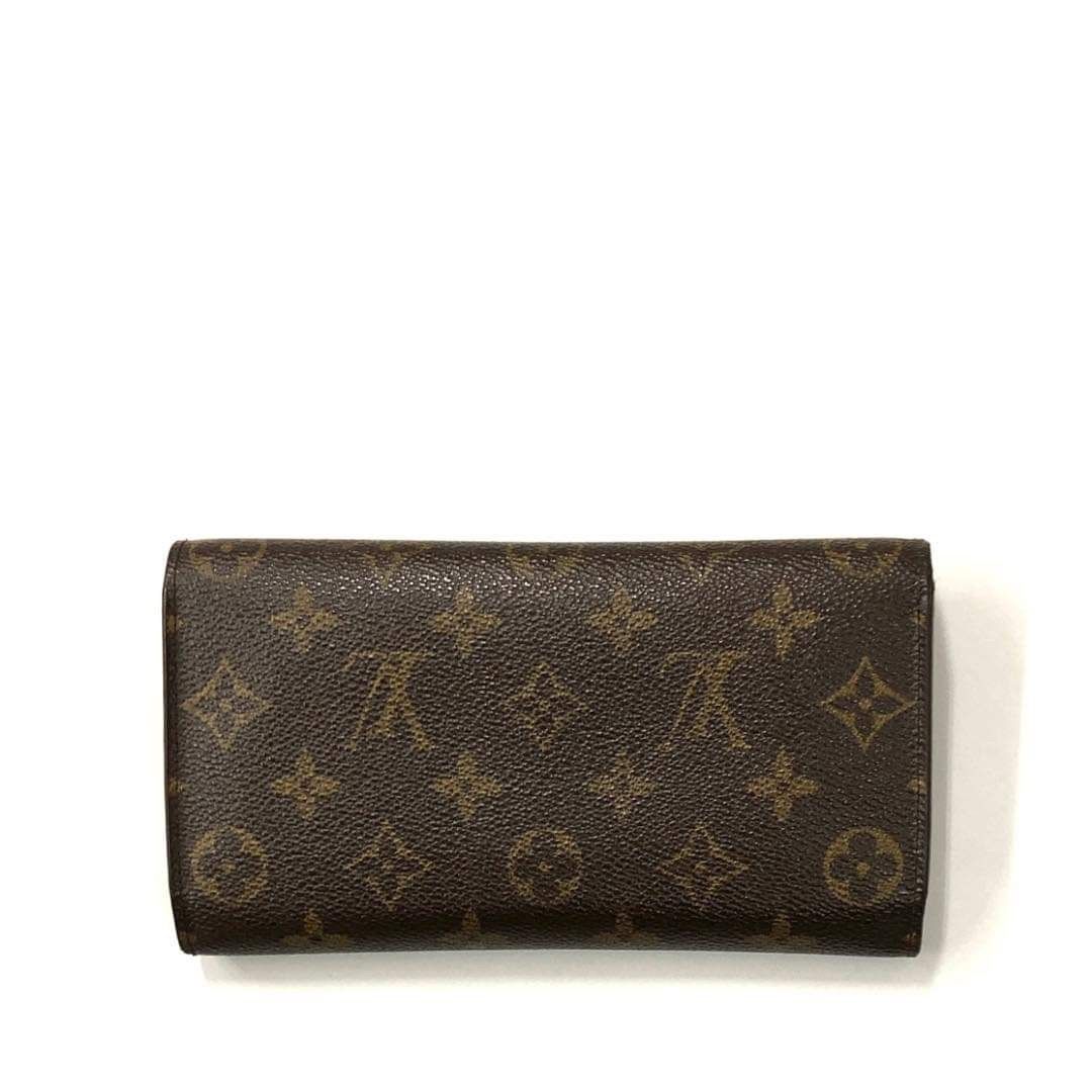 【中古品】02年製 廃番 LOUIS VUITTON ルイヴィトン M61215 ポルトトレゾールインターナショナル ウォレット モノグラム PVC  長財布 三つ折り