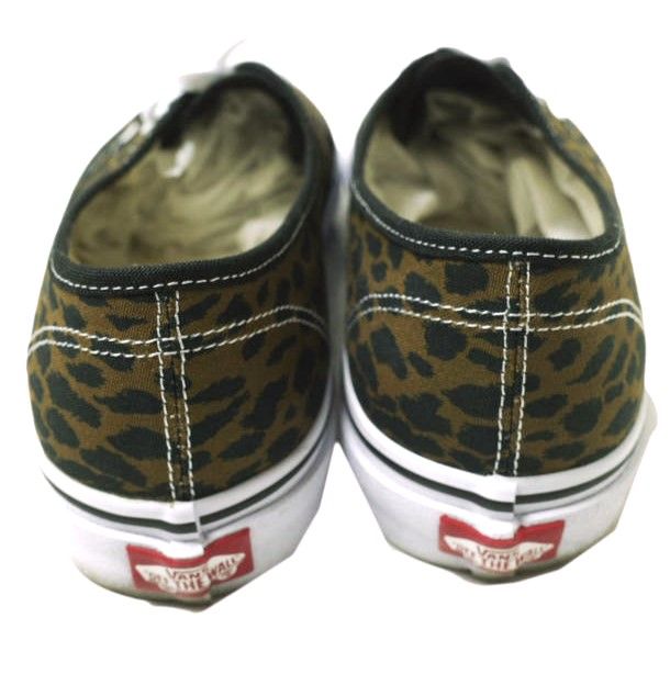 WACKO MARIA x VANS ワコマリア バンズ 23AW 別注 V44 AUTHENTIC レオパード オーセンティック 667569-0002 US11(29cm) BROWN スニーカー シューズ s18657 VANS x WACKO MARIA☆AUTHENTIC ワコマリアコラボ レオパード (VANS