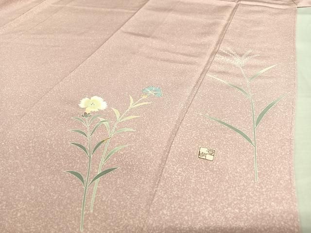 小紋 草花文