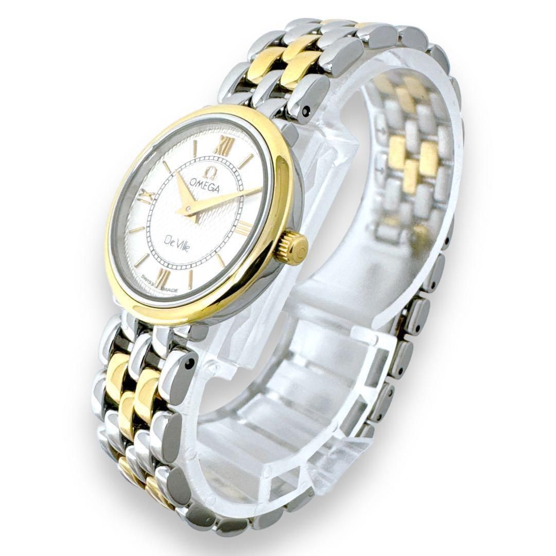 オメガ デビル プレステージ コンビ レディース クォーツ QZ ブランド