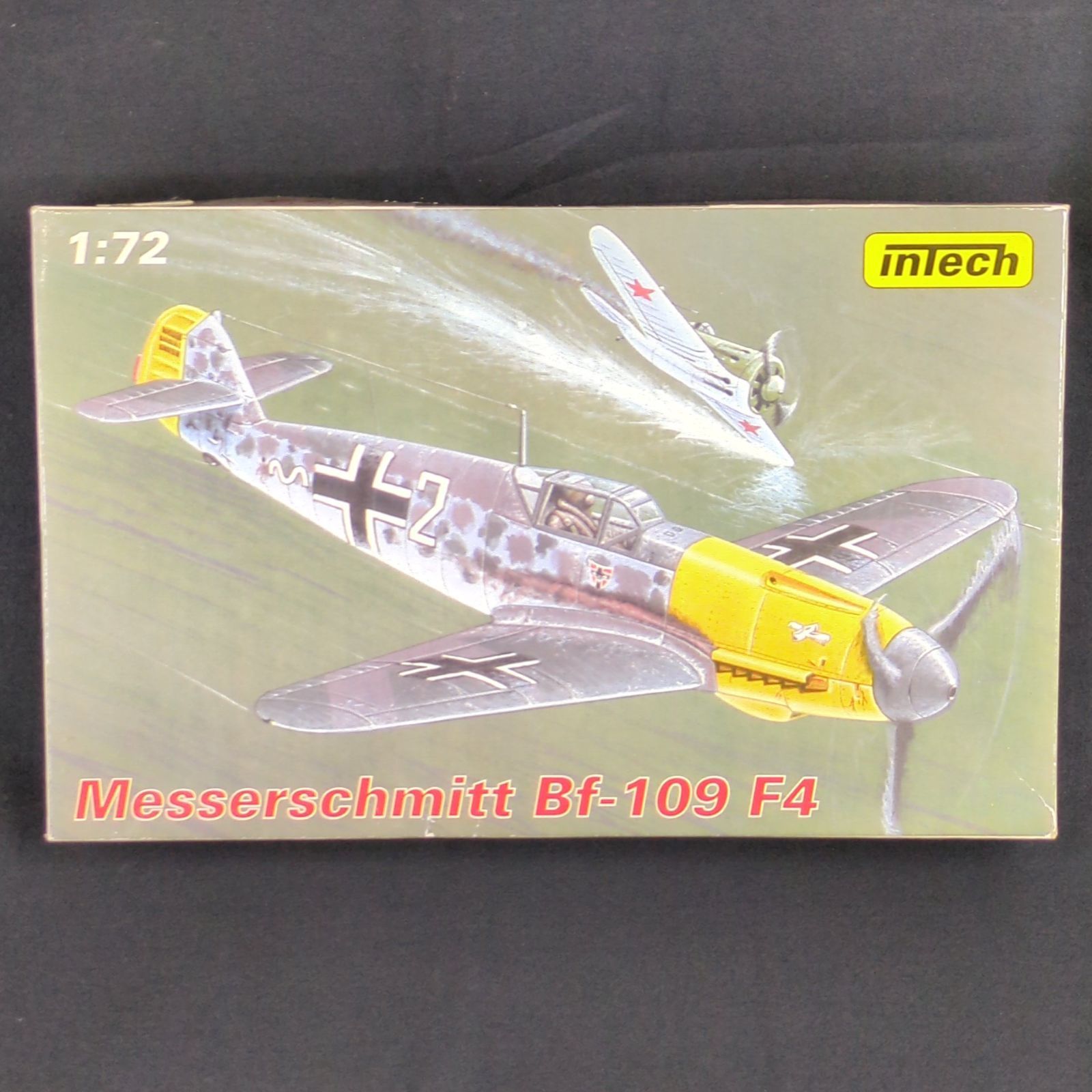 輸入キット 品 inTech T33 1|72 Messerschmit Bf-109 F-4 メッサーシュミット Bf 109 F-4